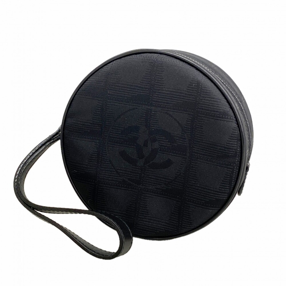 Chanel Bag/Pouch New Travel Nylon Black Women's P3328139
